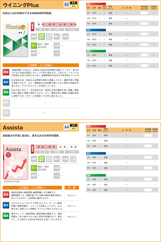 中学生用教材:通年用教材 | 開成図書出版 中学生用教材:通年用教材 | 開成図書出版